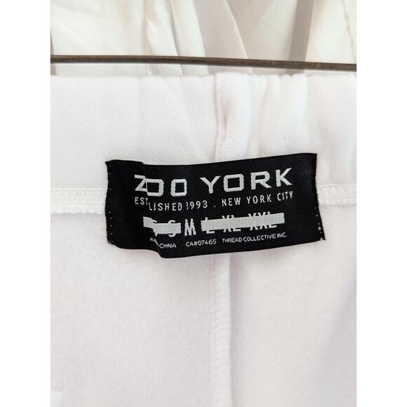 Joggers White 3-Pocket Drawstring by Zoo York Men's Size Medium NWT - Picture 15 of 16